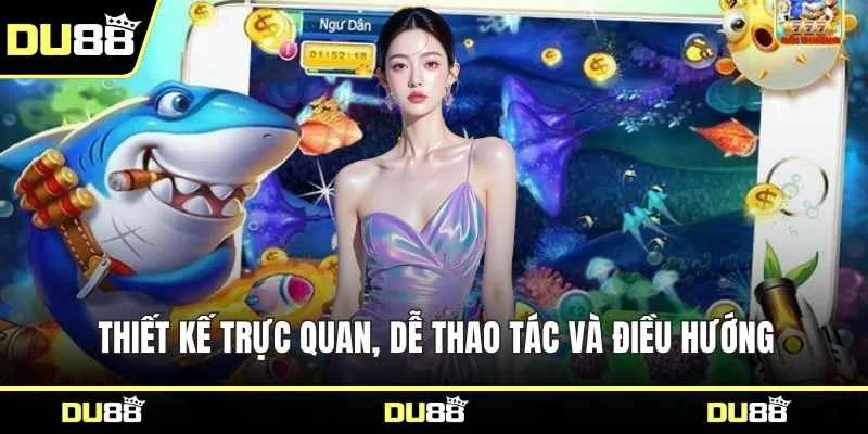 Thiết kế trực quan, dễ thao tác và điều hướng