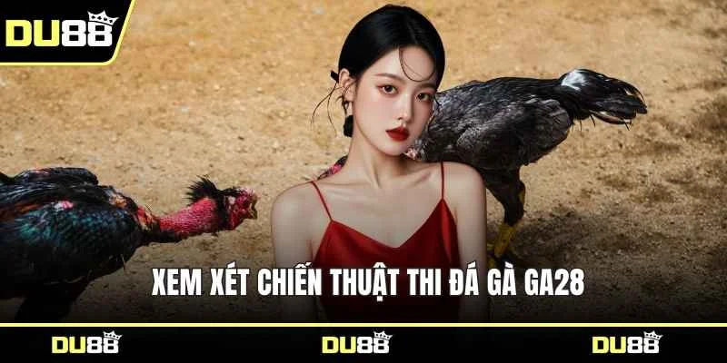 Xem xét chiến thuật thi đá gà GA28